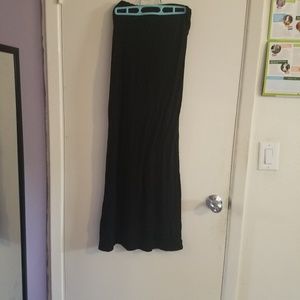 Long black skirt